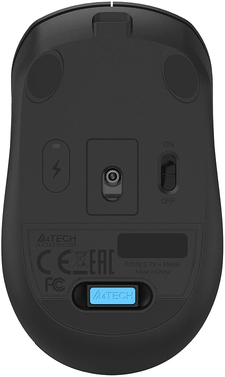 Мышь A4Tech Fstyler FG15CS Air2 черный