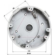 Кронштейн для камер видеонаблюдения Dahua DH-PFA138