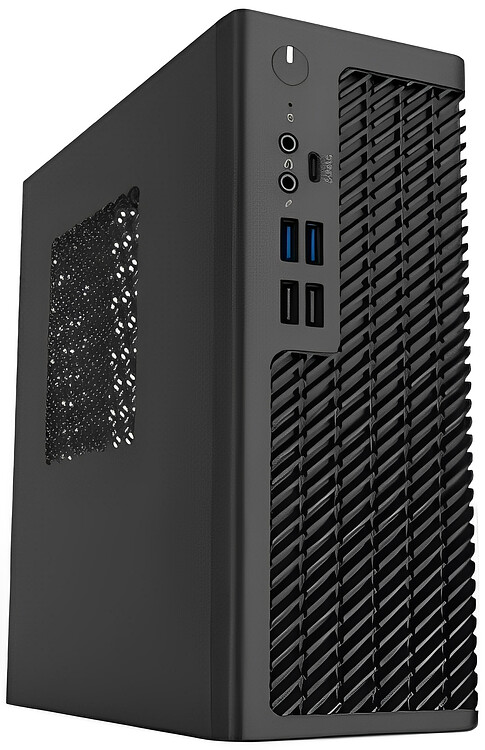 Корпус HAFF Pony mITX 300W Bronze
