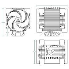 Вентилятор для процессора Arctic Cooling Freezer 4U-M Rev. 2 (ACFRE00133B)