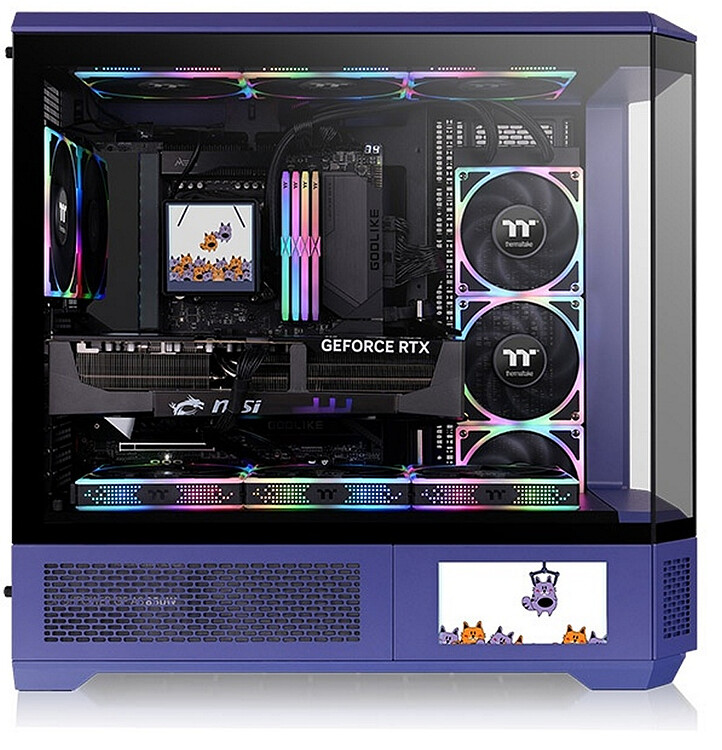Корпус Thermaltake View 600 TG Future Dusk ATX без БП (CA-11H-00FNWN-00)