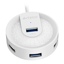 USB-хаб A4Tech HUB-30 белый