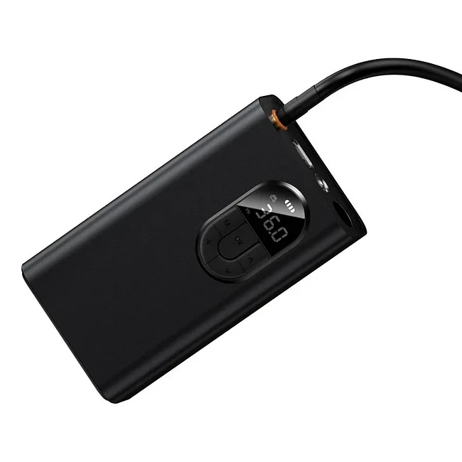 Автомобильный компрессор Baseus Energy Source Inflator Black (CRNL040001)