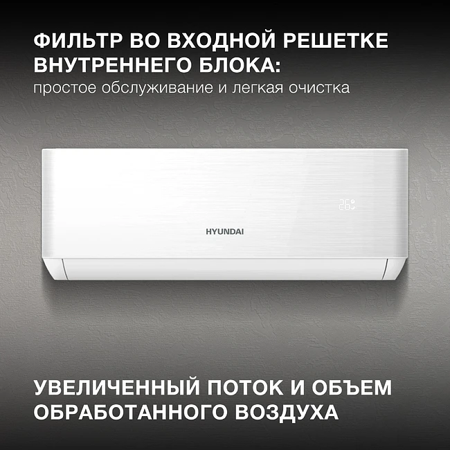 Сплит-система Hyundai HAC-07/T-PRO белый