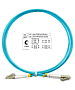 Шнур оптический Cabeus FOP-50-LC-LC-1,5m