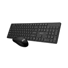 Набор периферии MSI Forge K200 Wireless Combo MS-8ZA4 черный (S11-43RU304-Y92)