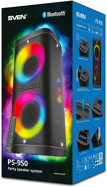 Колонка для вечеринок Sven PS-950 (SV-022396)