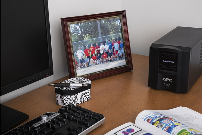 Источник бесперебойного питания APC Smart-UPS 500Вт 750ВА черный (SMT750IC)
