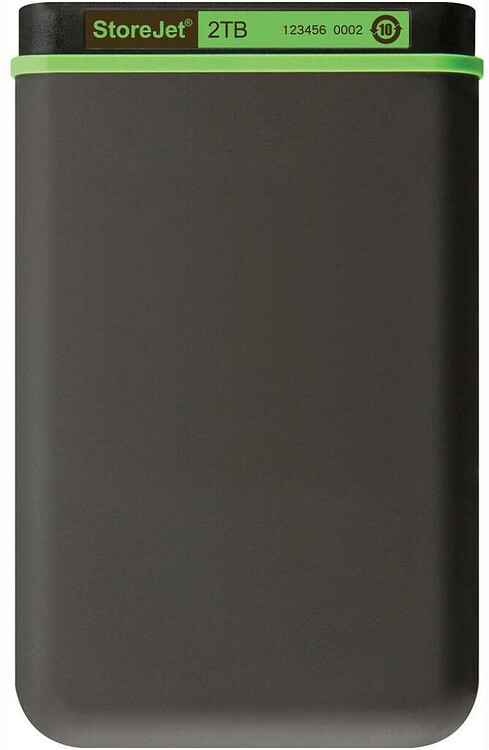 Внешний накопитель Transcend TS2TSJ25M3S серый