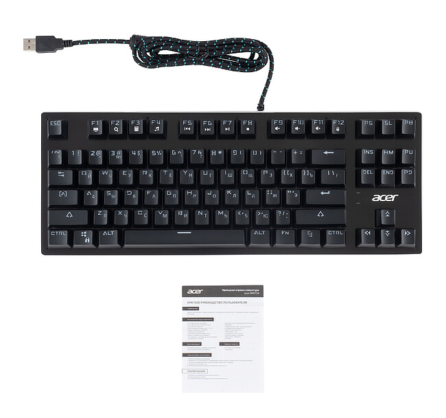 Клавиатура Acer OKW126 черный (ZL.KBDEE.00G)