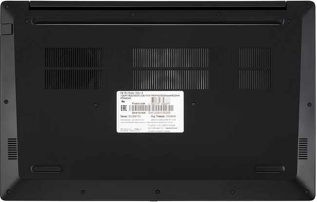 Ноутбук IRU Strato 15ALI Black (2059113)