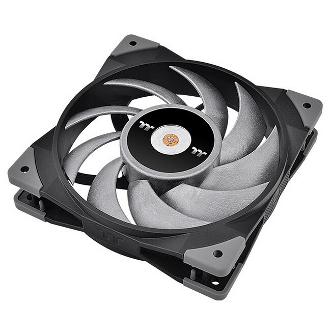 Вентилятор для корпуса Thermaltake Toughfan 12 Turbo черный/серый (CL-F121-PL12GM-A)