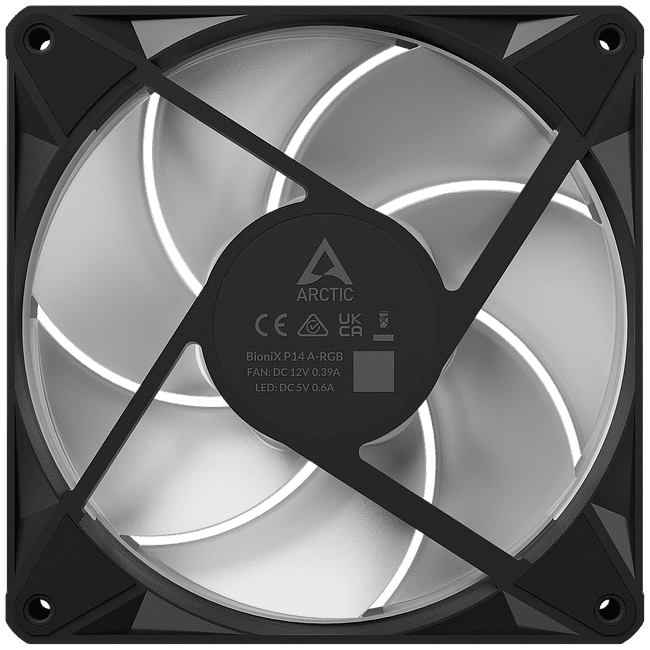 Вентилятор для корпуса Arctic BioniX P14 A-RGB 3 Pack (ACFAN00341A)