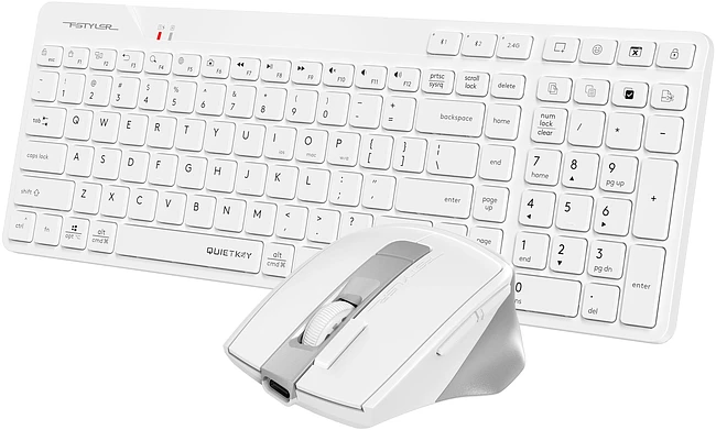 Набор периферии A4Tech Fstyler FB2800C Air2 белый