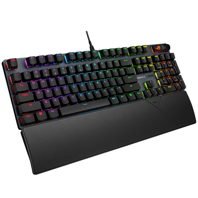 Клавиатура Asus XA14 ROG Strix Scope II X NX Snow V2 ABS (90MP03XF-BKRA00)