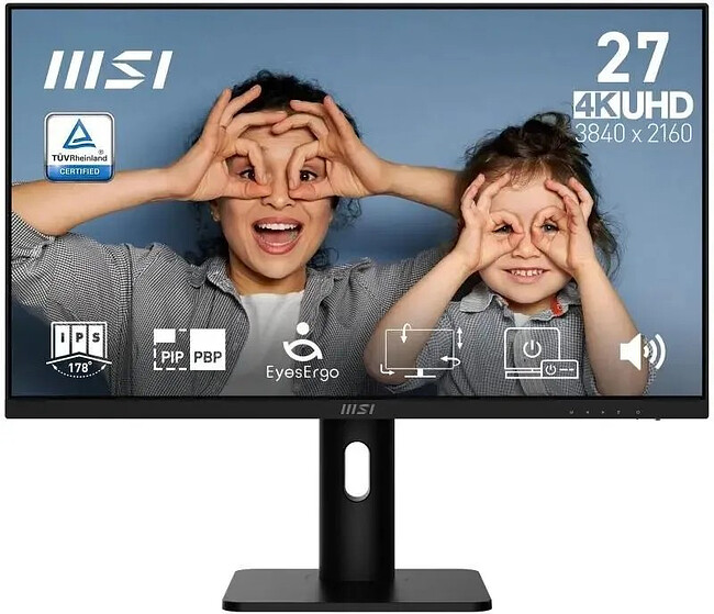 Монитор MSI MP273UP E6 черный (9S6-3PB49H-414) Монитор MSI MP273UP E6 черный (9S6-3PB49H-414)