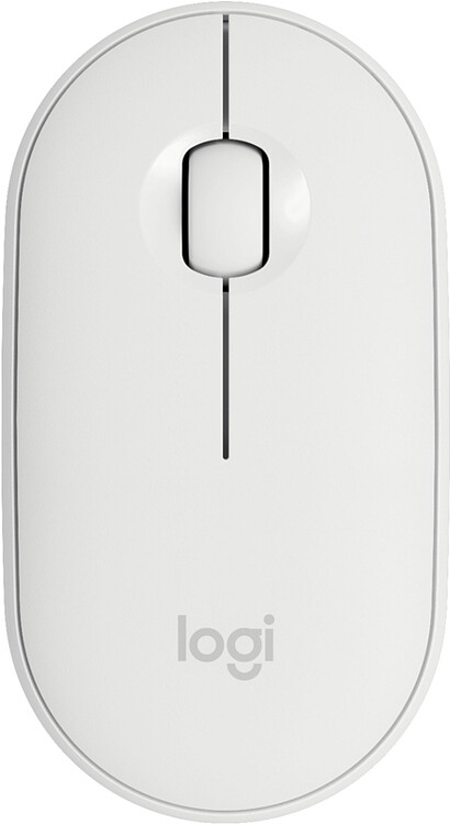 Мышь Logitech Pebble M350 белый (910-005541)