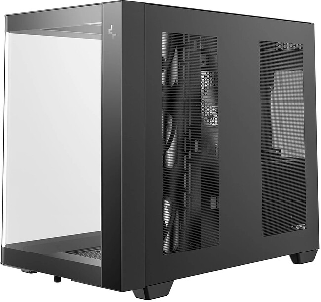 Корпус DeepCool CG530U 4F ATX без БП черный (R-CG530U-BKAGA4-G)