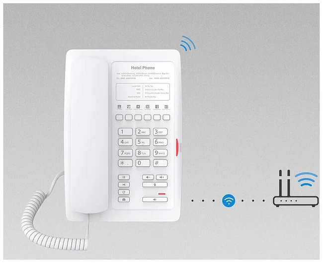 IP-телефон Fanvil H3W WiFi белый