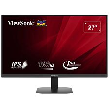 Монитор ViewSonic VA2708-2K-HD черный