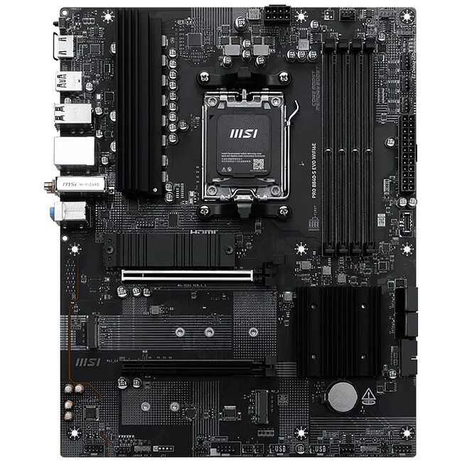 Материнская плата MSI PRO B840-S EVO WIFI6E