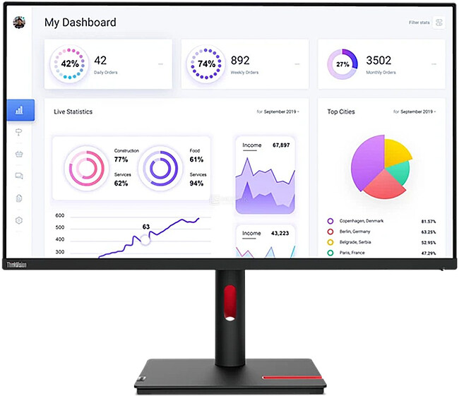 Монитор Lenovo T32p-30 (63D2GAS1CB) Монитор Lenovo T32p-30 (63D2GAS1CB)