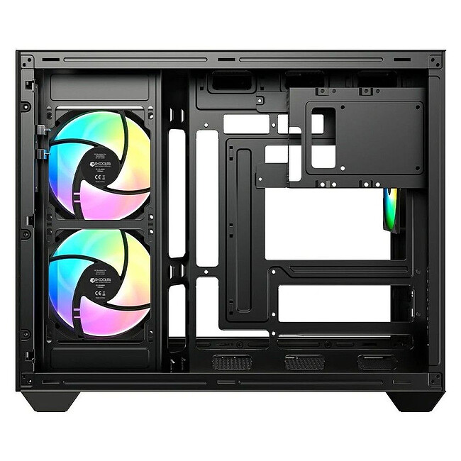 Корпус ID-Cooling View 500 ARGB без БП черный