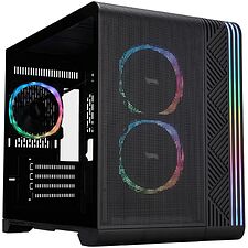 Корпус 1stPlayer VT6 без БП Black (VT6-BK-3F7)