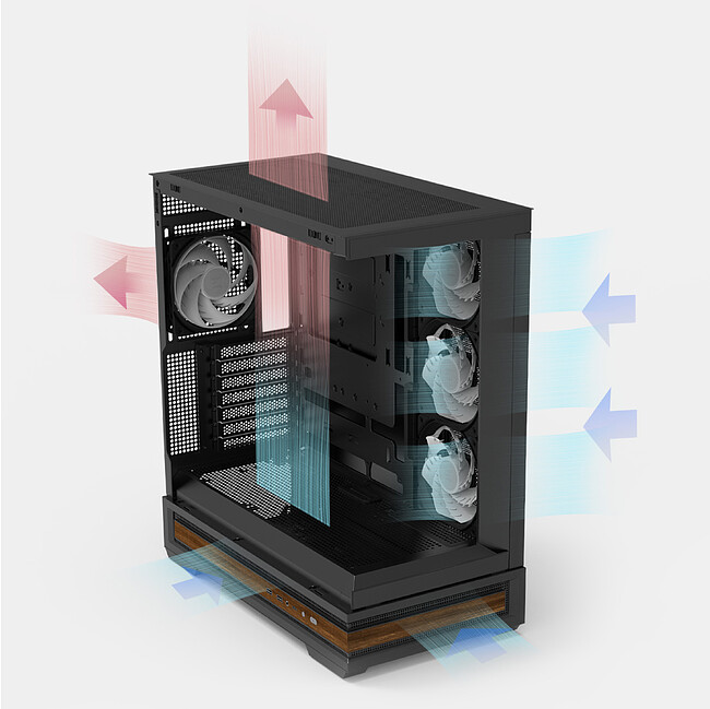 Корпус Zalman P40 Namu Black