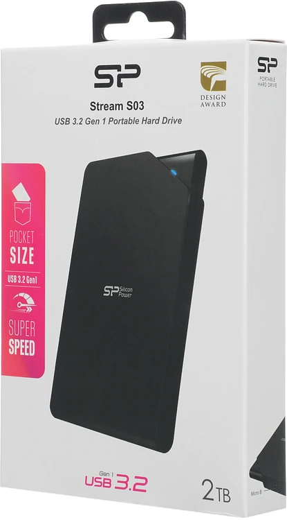 Внешний накопитель Silicon-Power 2TB SP020TBPHDS03S3K