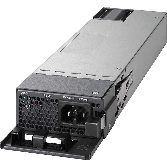 Блок питания Cisco AC 80+ Platinum Config 1 Secondary 1100W (PWR-C1-1100WAC-P/2)