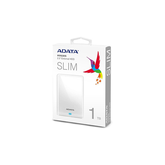 Внешний накопитель A-Data HV620S 1TB White (AHV620S-1TU31-CWH)