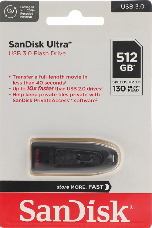USB Flash-накопитель SanDisk CZ48 Ultra 512GB (SDCZ48-512G-G46)