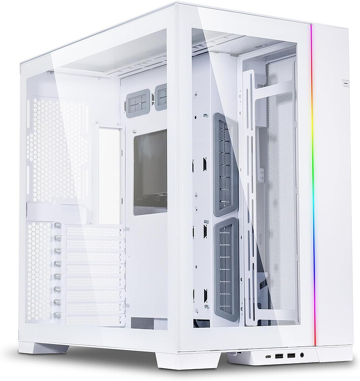Корпус Lian Li O11 Dynamic EVO XL E-ATX без БП White (G99.O11DEXL-W.00)