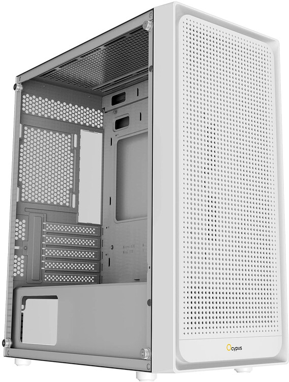 Корпус Ocypus Gamma C50 без БП White (Gamma-C50-WHG000XX-GL)