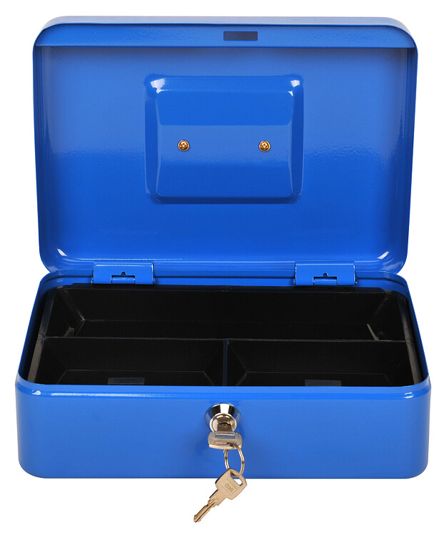 Ящик для денег Cactus CS-CB-003BL синий