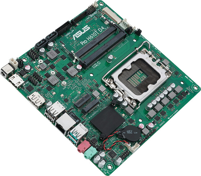Материнская плата ASUS Pro H610T D4-CSM (90MB1AM0-M0EAYC)