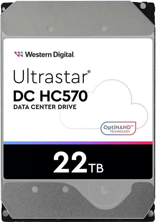 Жесткий диск WD Ultrastar DC HC570 22TB Bulk (WUH722222ALE6L4) Жесткий диск WD Ultrastar DC HC570 22TB Bulk (WUH722222ALE6L4)