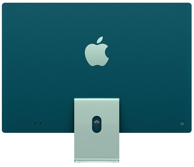 Моноблок Apple iMac A2874 зеленый (MQRA3HN/A)