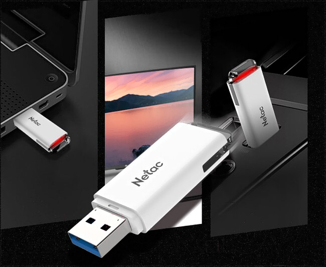 USB Flash-накопитель Netac U185 128Gb (NT03U185N-128G-30WH)