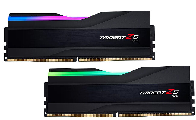 Оперативная память G.Skill Trident Z5 RGB 128Gb DDR5 Black (F5-6400J3644F64GX2-TZ5RK)
