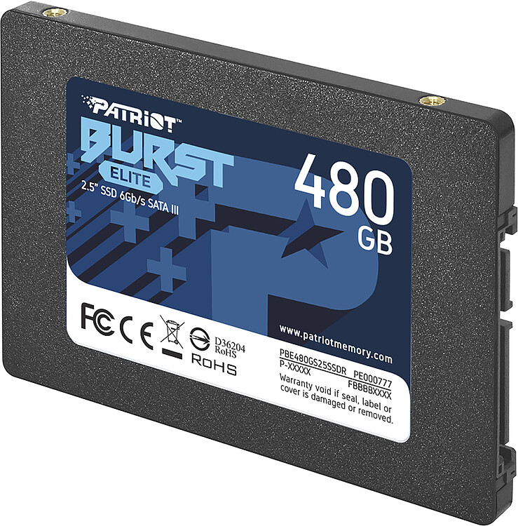 SSD диск Patriot 480GB PBE480GS25SSDR