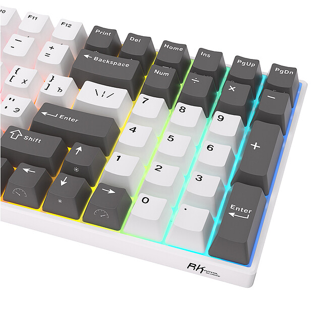 Клавиатура Royal Kludge RK100 Red switch/Grey/Red/White