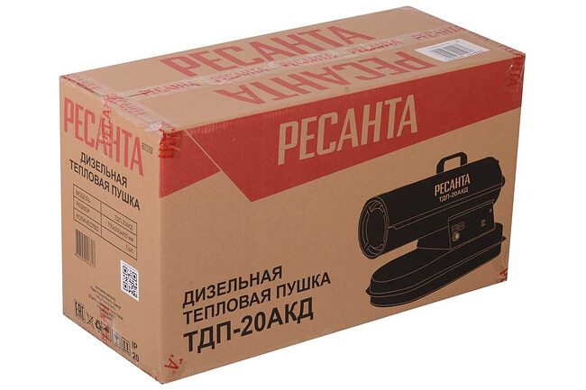 Тепловая пушка Ресанта ТДП-20АКД (67/1/43)