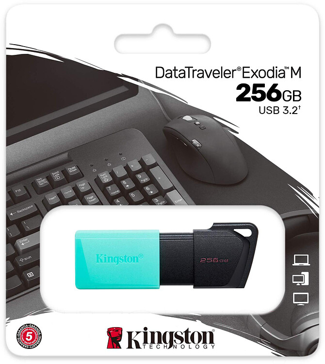 USB Flash-накопитель Kingston DataTraveler Exodia M (DTXM/256GB)