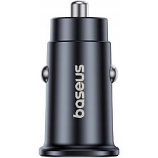 Автомобильное зарядное Baseus BS-C15C2 GoTrip DP1 Car Charger C+C 30W Cosmic Black (C00072300123-01)