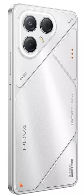Смартфон Tecno Pova 7 5G 8GB/128GB Magic Silver (LJ7)