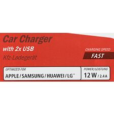 Автомобильное зарядное Hama H-1401660 черный (00173624)