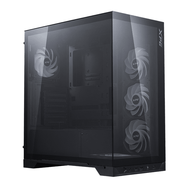 Корпус XPG Invader X BTF без БП Black (INVADERXBTFMT-BKCWW)