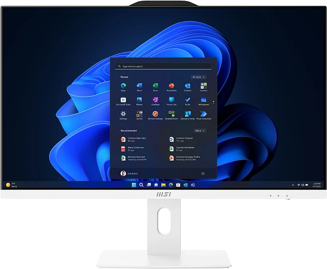 Моноблок MSI Pro AP272P 14M-612RU белый (9S6-AF8322-612)